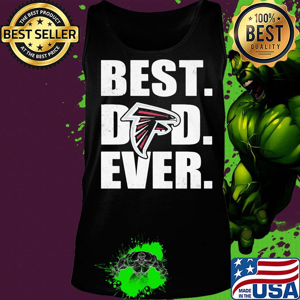 Atlanta falcons logo best dad ever happy father's day s Tank top Atlanta falcons logo best dad ever happy father's day s Tank top