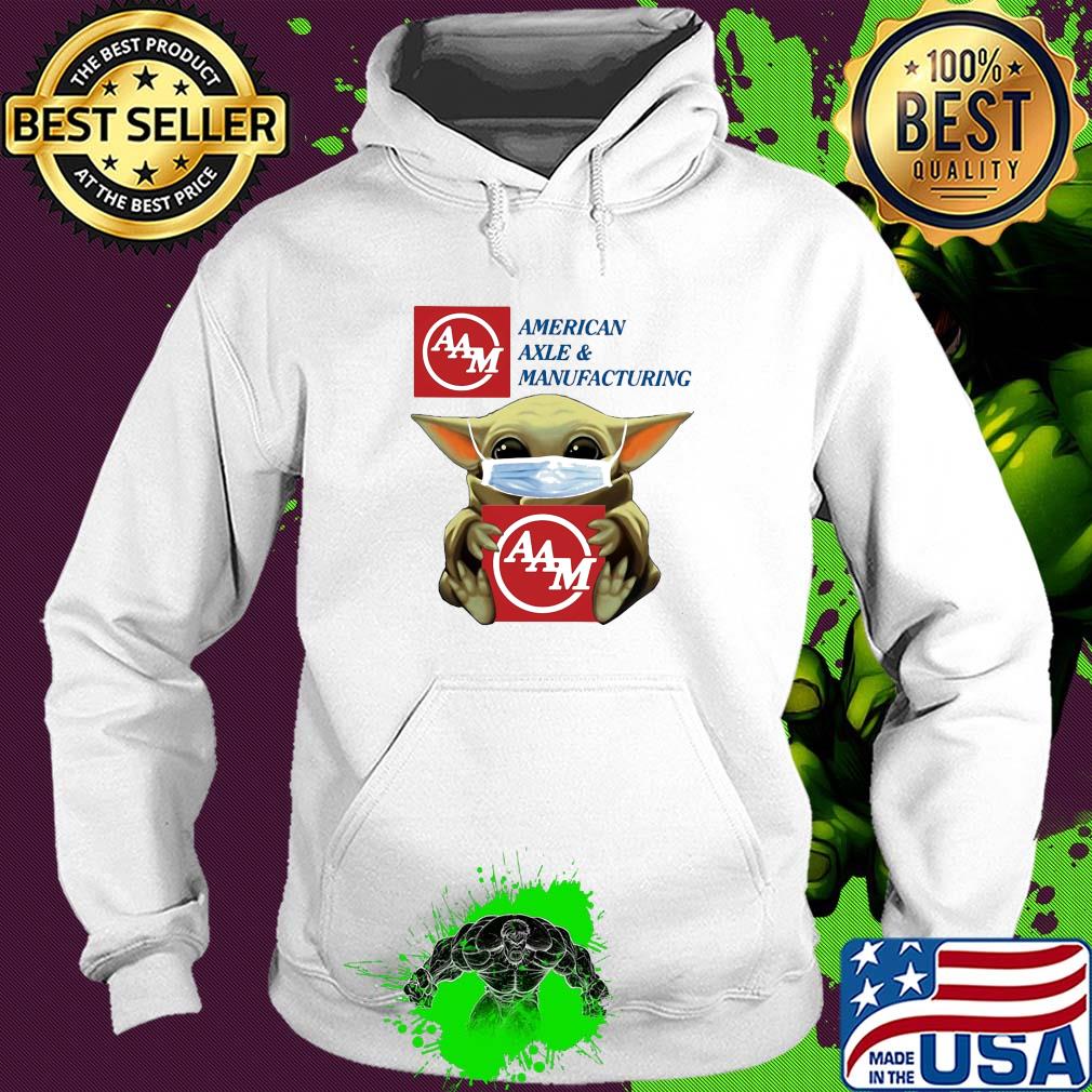 Baby Yoda face mask hug American Axle and Manufacturing s Hoodie Baby Yoda face mask hug American Axle and Manufacturing s Hoodie