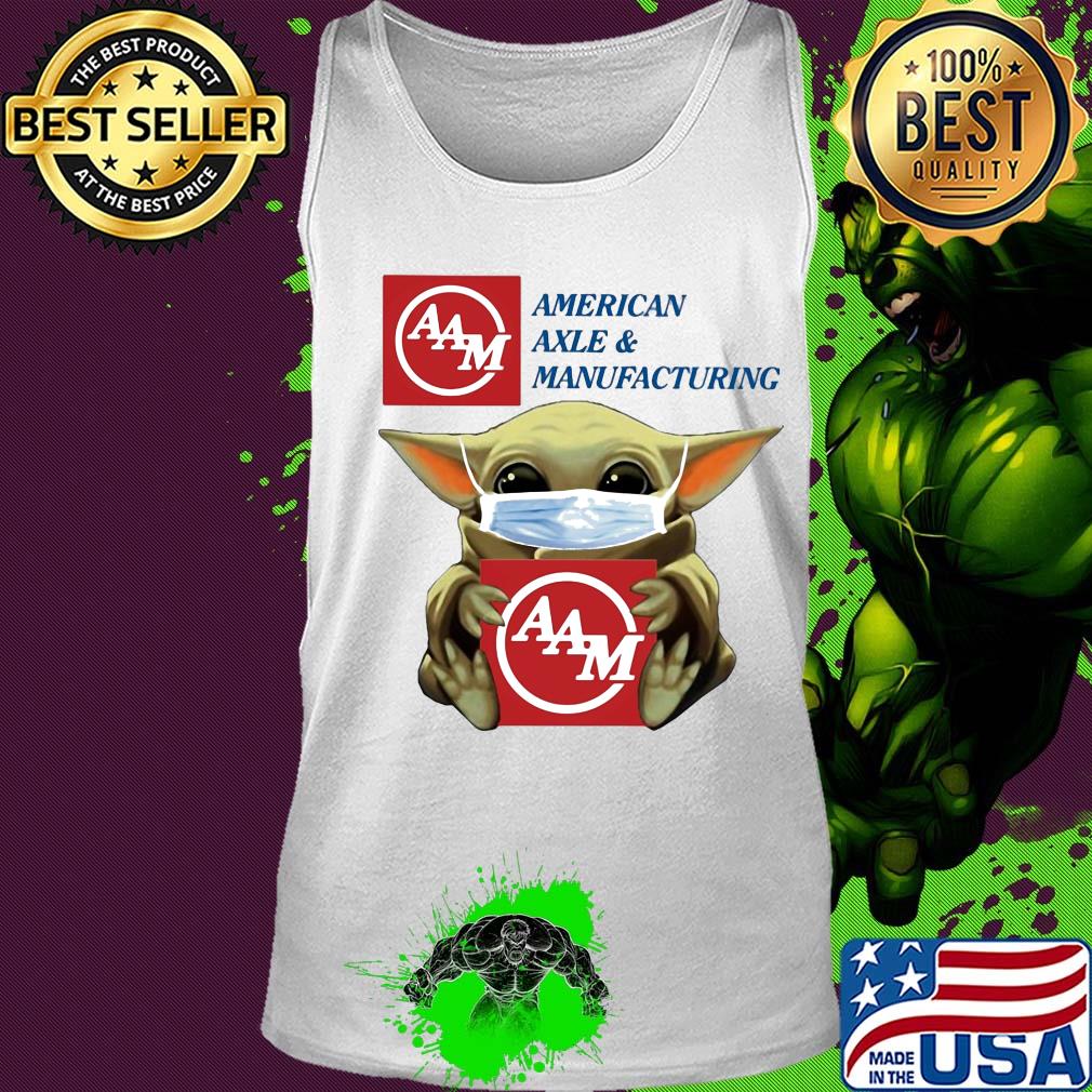 Baby Yoda face mask hug American Axle and Manufacturing s Tank top Baby Yoda face mask hug American Axle and Manufacturing s Tank top
