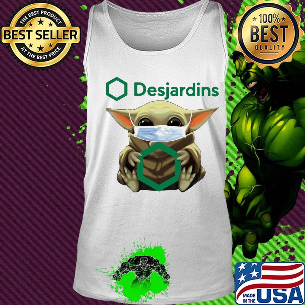 Baby Yoda face mask hug Desjardins s Tank top Baby Yoda face mask hug Desjardins s Tank top