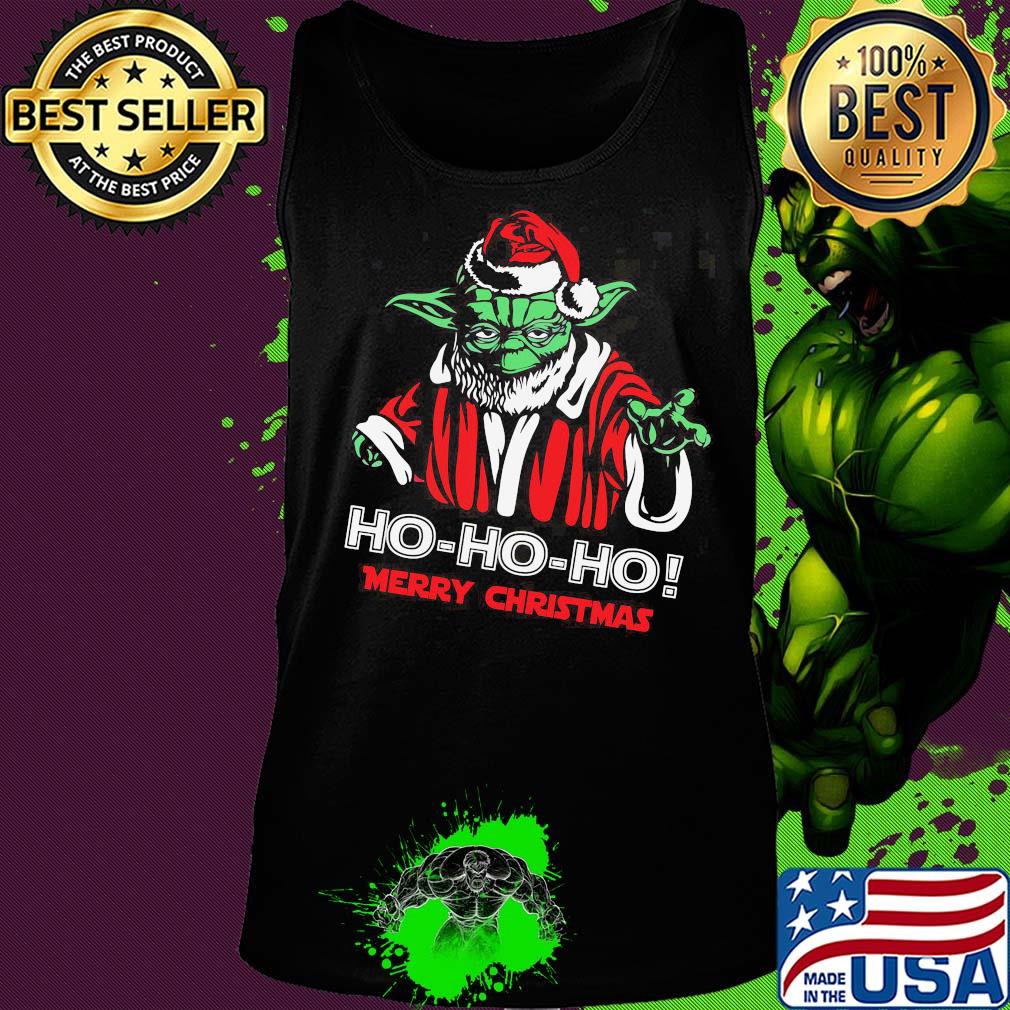 Baby Yoda Ho Ho Ho merry christmas s Tank top Baby Yoda Ho Ho Ho merry christmas s Tank top