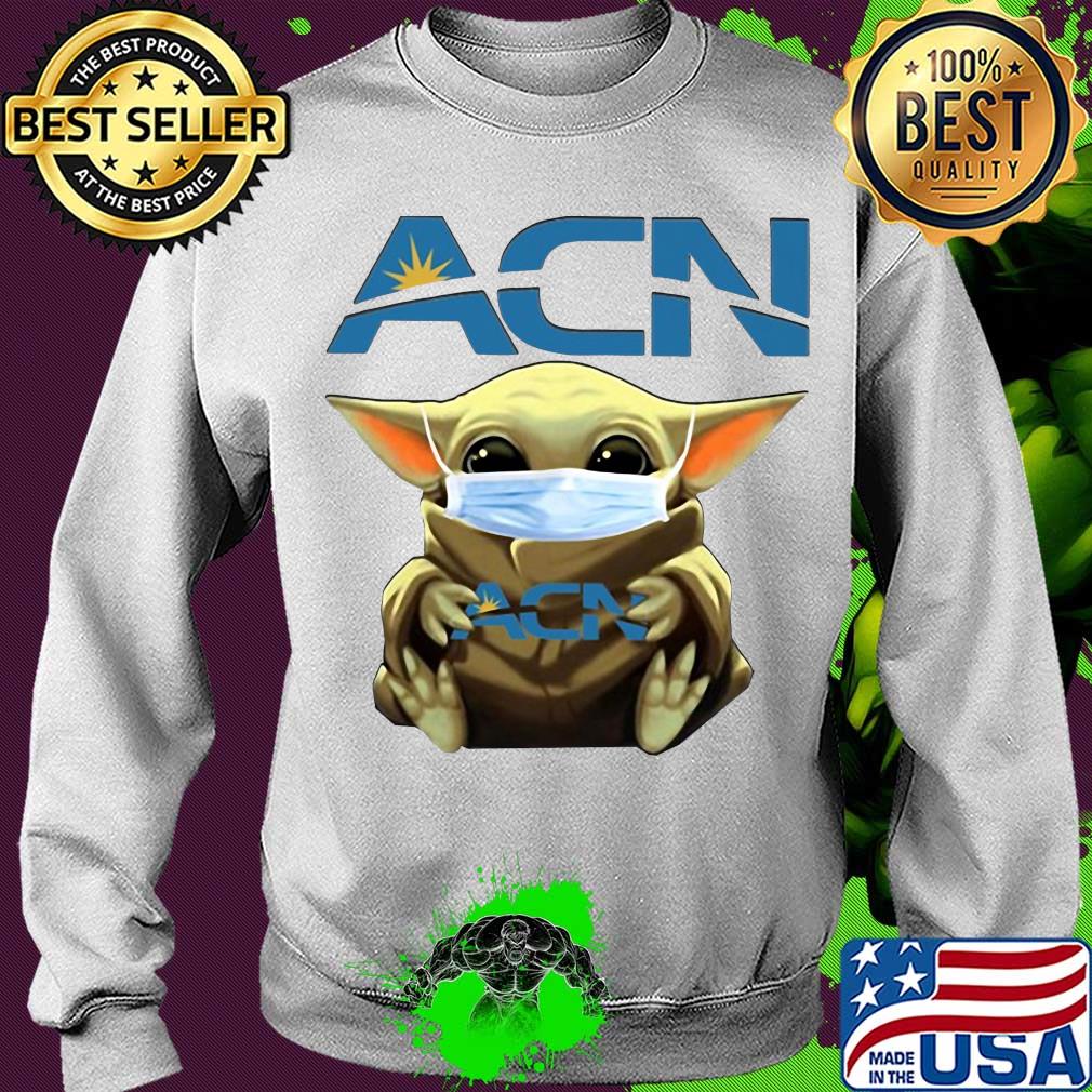 Baby Yoda hug ACN mask s Sweater Baby Yoda hug ACN mask s Sweater