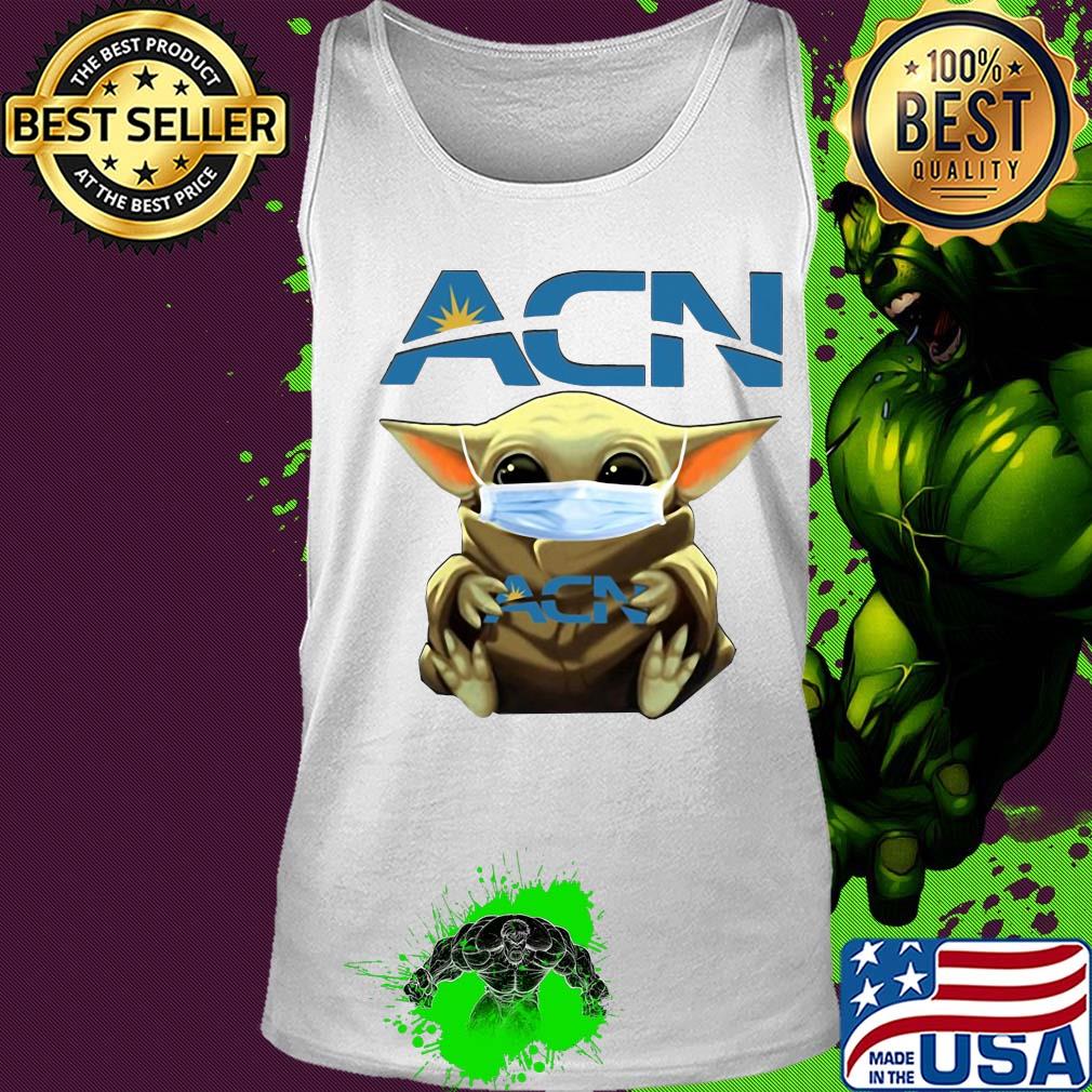 Baby Yoda hug ACN mask s Tank top Baby Yoda hug ACN mask s Tank top