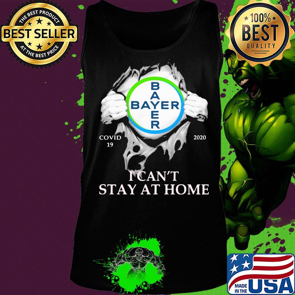 Bayer cropscience covid-19 2020 i can’t stay at home hand s Tank top Bayer cropscience covid-19 2020 i can’t stay at home hand s Tank top