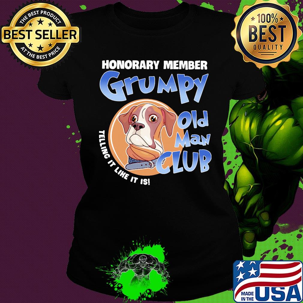 Beagle honorary member grumpy old man club telling it like it is s Ladies tee Beagle honorary member grumpy old man club telling it like it is s Ladies tee