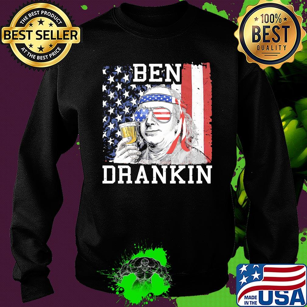 Beer Ben Drankin American flag veteran Independence Day s Sweater Beer Ben Drankin American flag veteran Independence Day s Sweater