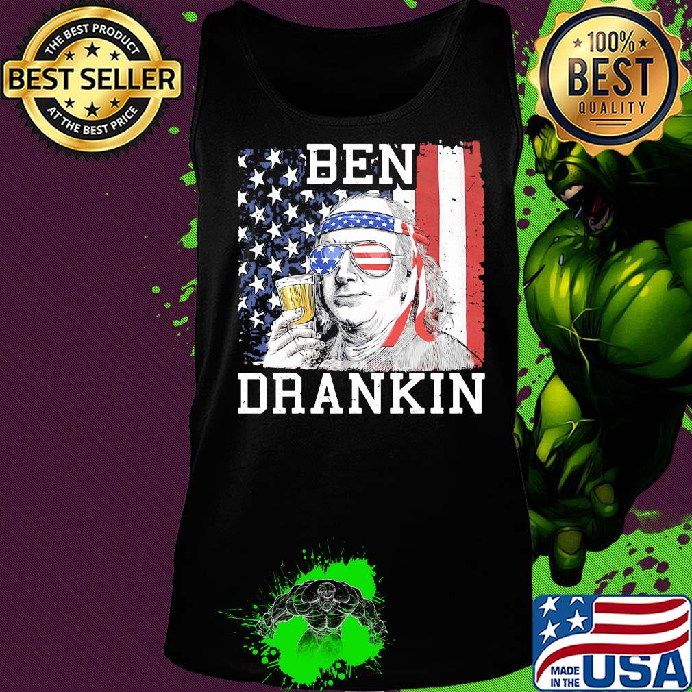 Beer Ben Drankin American flag veteran Independence Day s Tank top Beer Ben Drankin American flag veteran Independence Day s Tank top