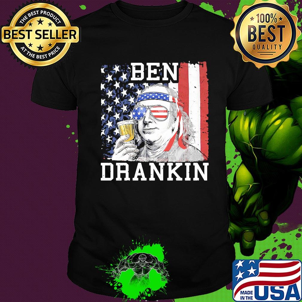 Beer Ben Drankin American flag veteran Independence Day shirt Beer Ben Drankin American flag veteran Independence Day shirt