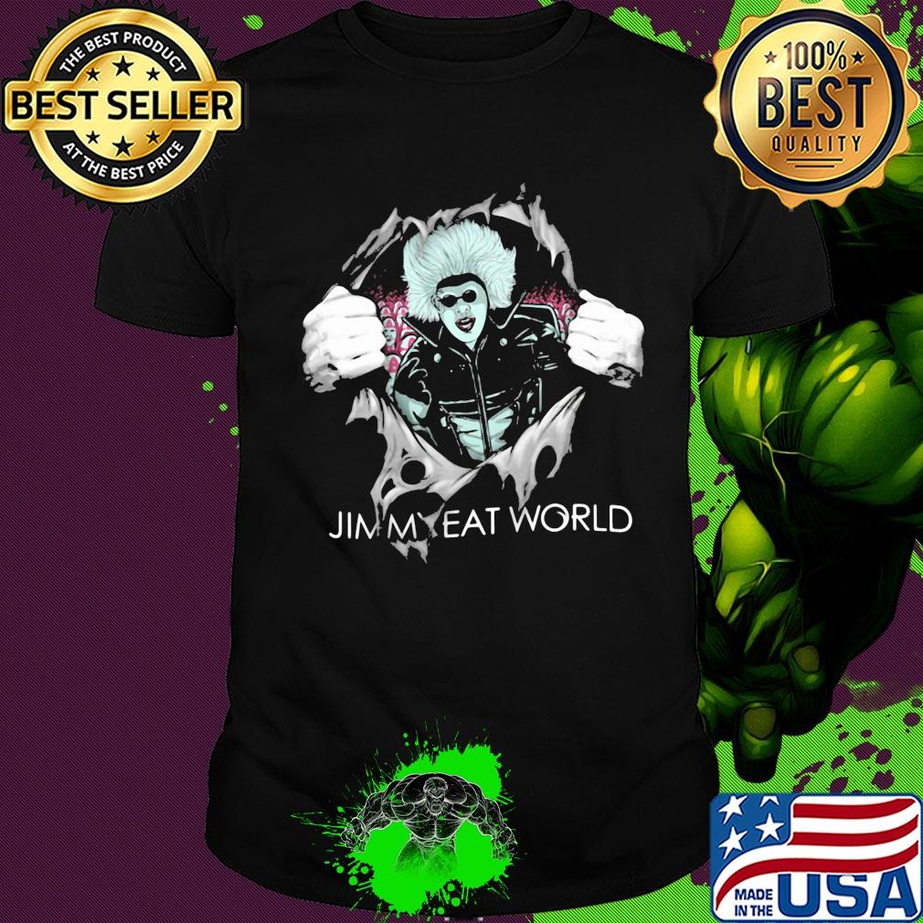 Blood inside halloween michael myers jimmy eat world shirt