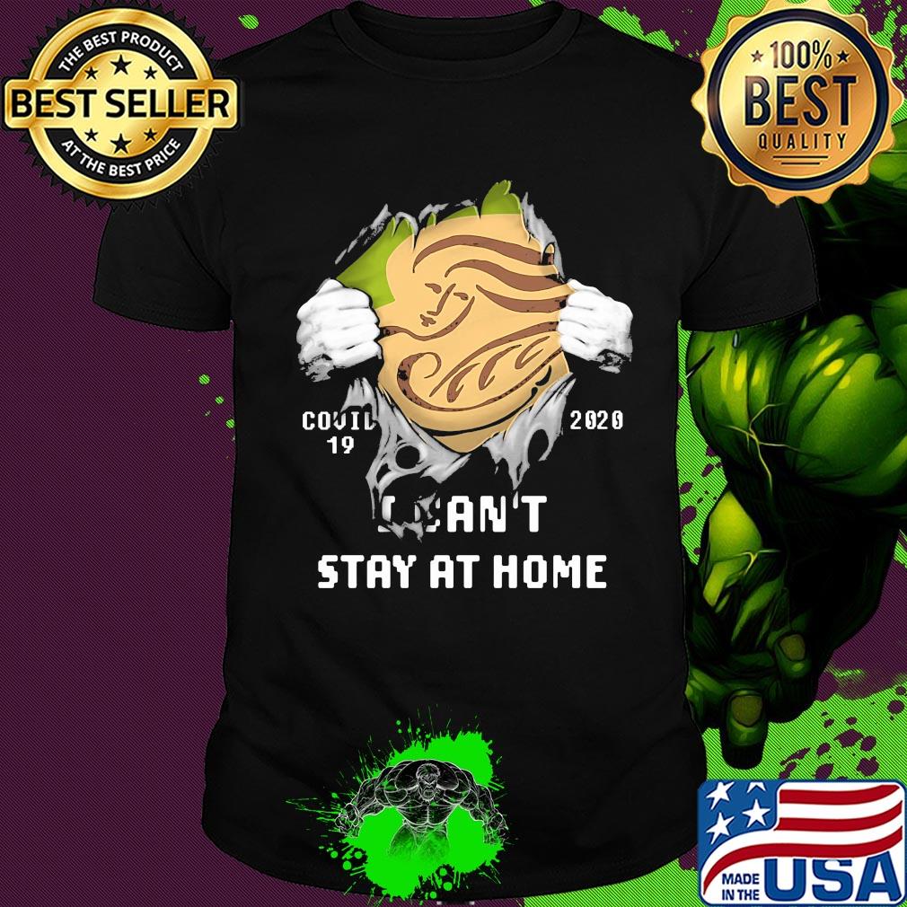 Blood inside panera bread covid-19 2020 i can’t stay at home shirt
