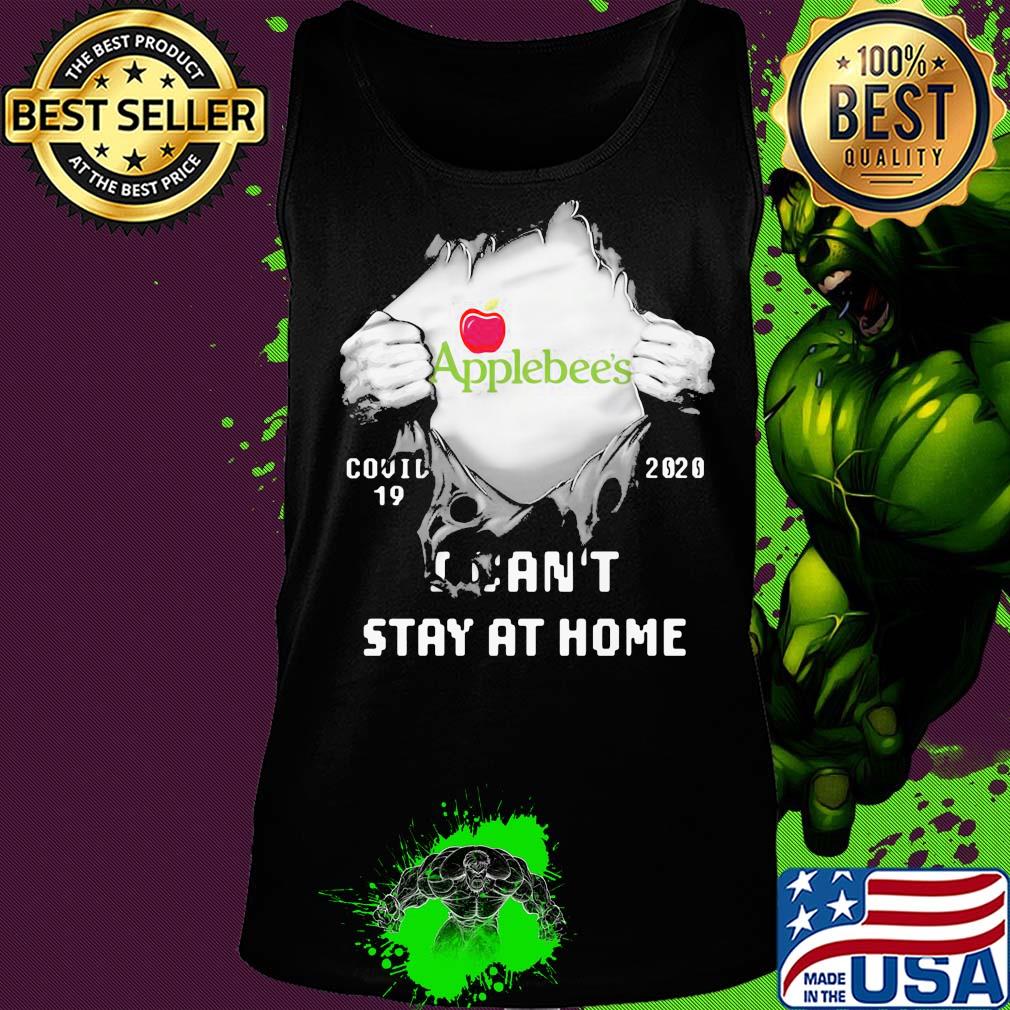 Blood insides applebee's covid-19 2020 I can't stay at home s Tank top Blood insides applebee's covid-19 2020 I can't stay at home s Tank top