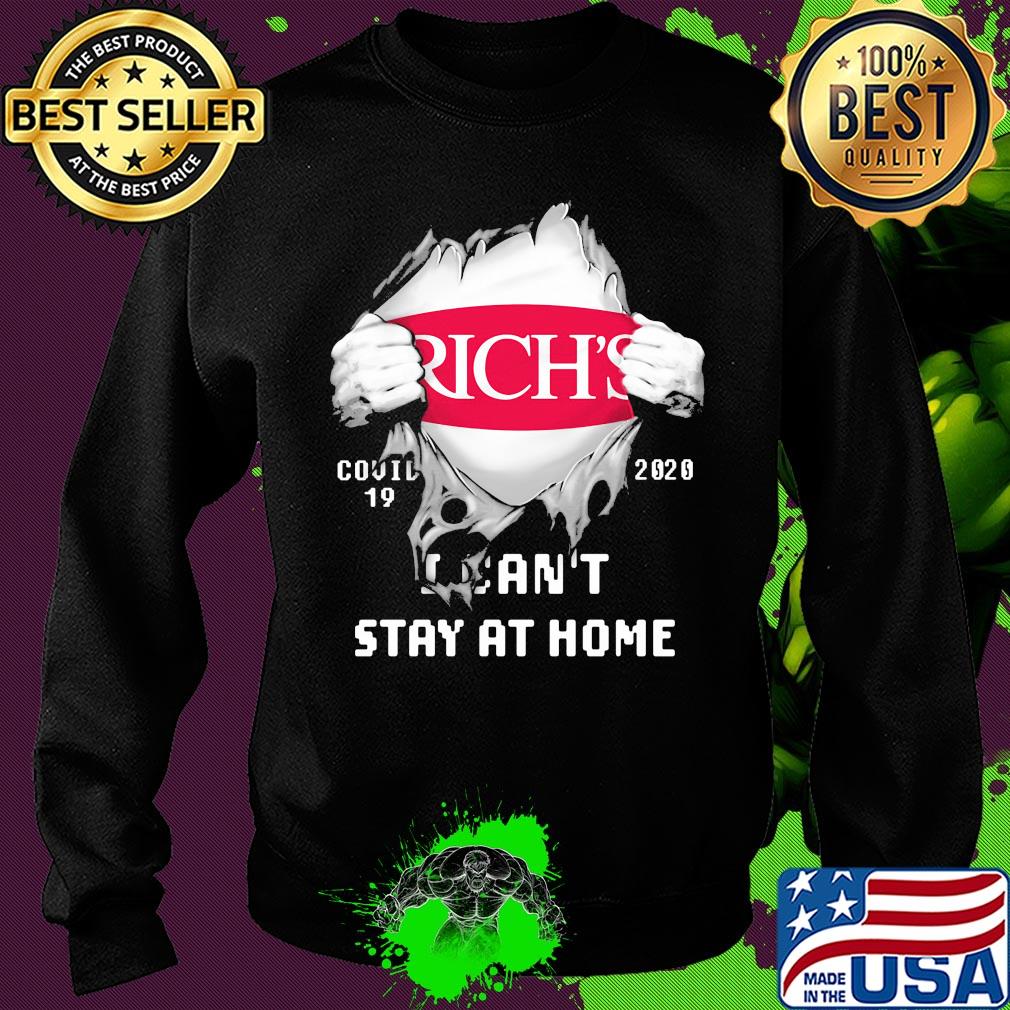 Blood insides Rich's covid-19 2020 I can't stay at home s Sweater Blood insides Rich's covid-19 2020 I can't stay at home s Sweater