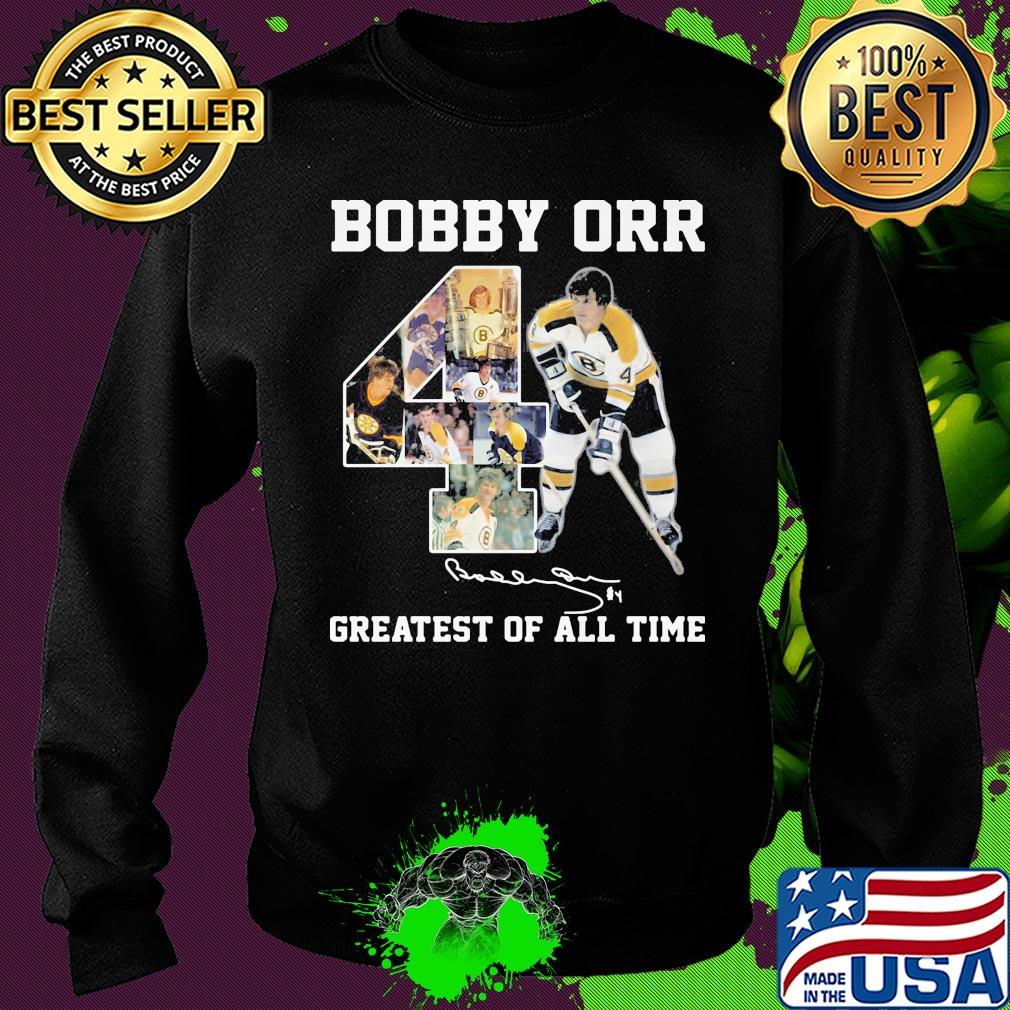 Bobby Orr 4 greatest of all time signature s Sweater Bobby Orr 4 greatest of all time signature s Sweater