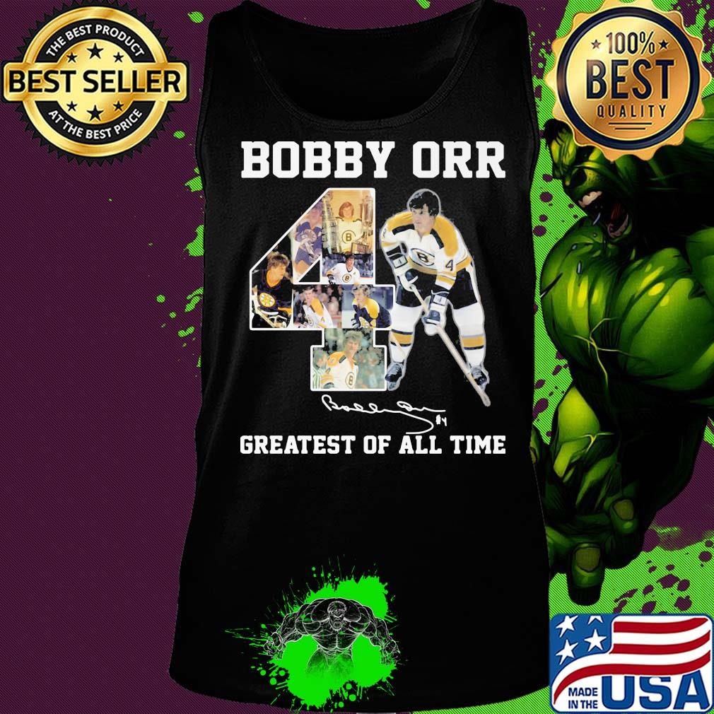 Bobby Orr 4 greatest of all time signature s Tank top Bobby Orr 4 greatest of all time signature s Tank top