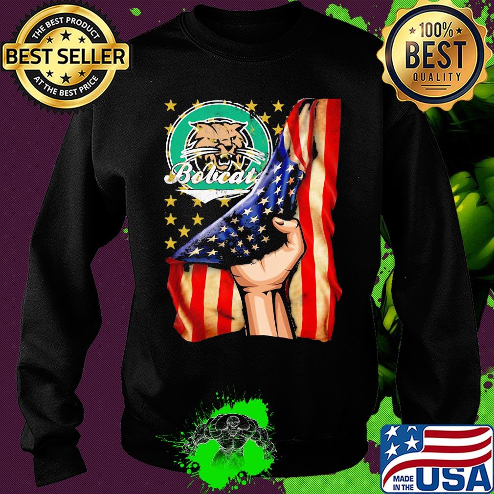Bobcat American flag veteran Independence Day s Sweater Bobcat American flag veteran Independence Day s Sweater