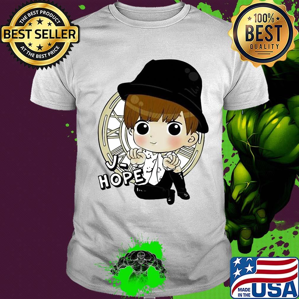 Bts bangtan boy same cartoon j-hope v rap monster shirt