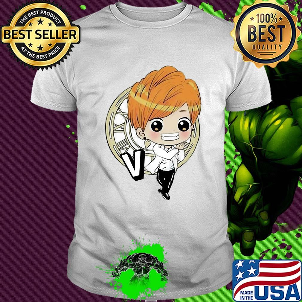 Bts bangtan boy same cartoon v rap monster shirt