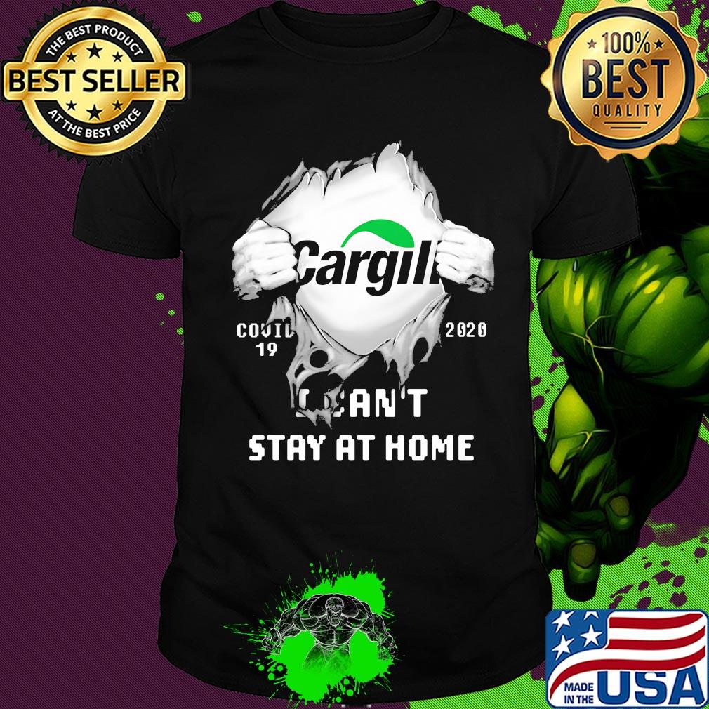 Cargill Covid-19 2020 I can't stay at home hand shirt