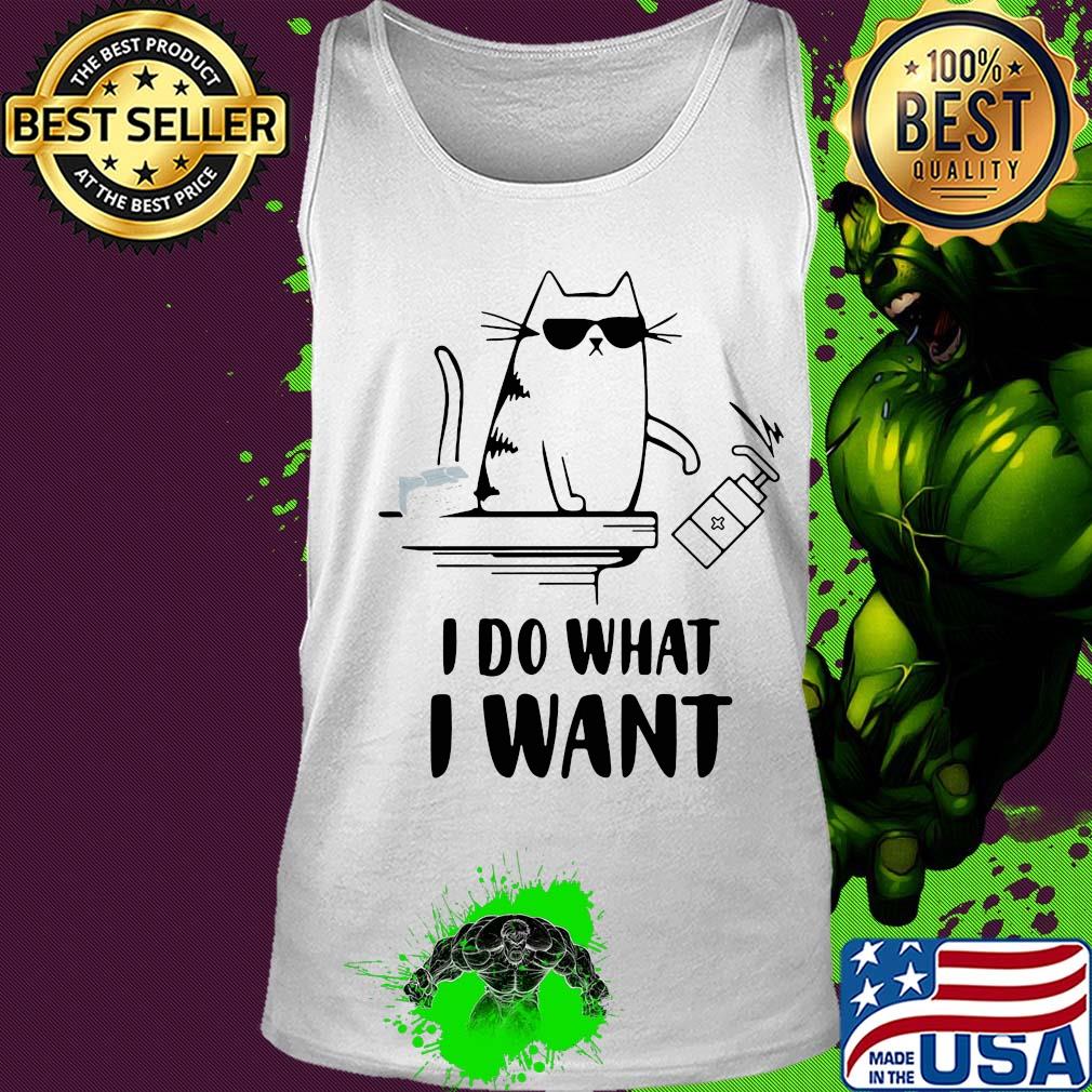 Cat I do what I want hand wash s Tank top Cat I do what I want hand wash s Tank top