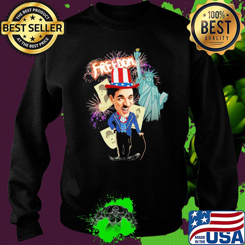 Charlie chaplin freedom american firework independence day s Sweater Charlie chaplin freedom american firework independence day s Sweater
