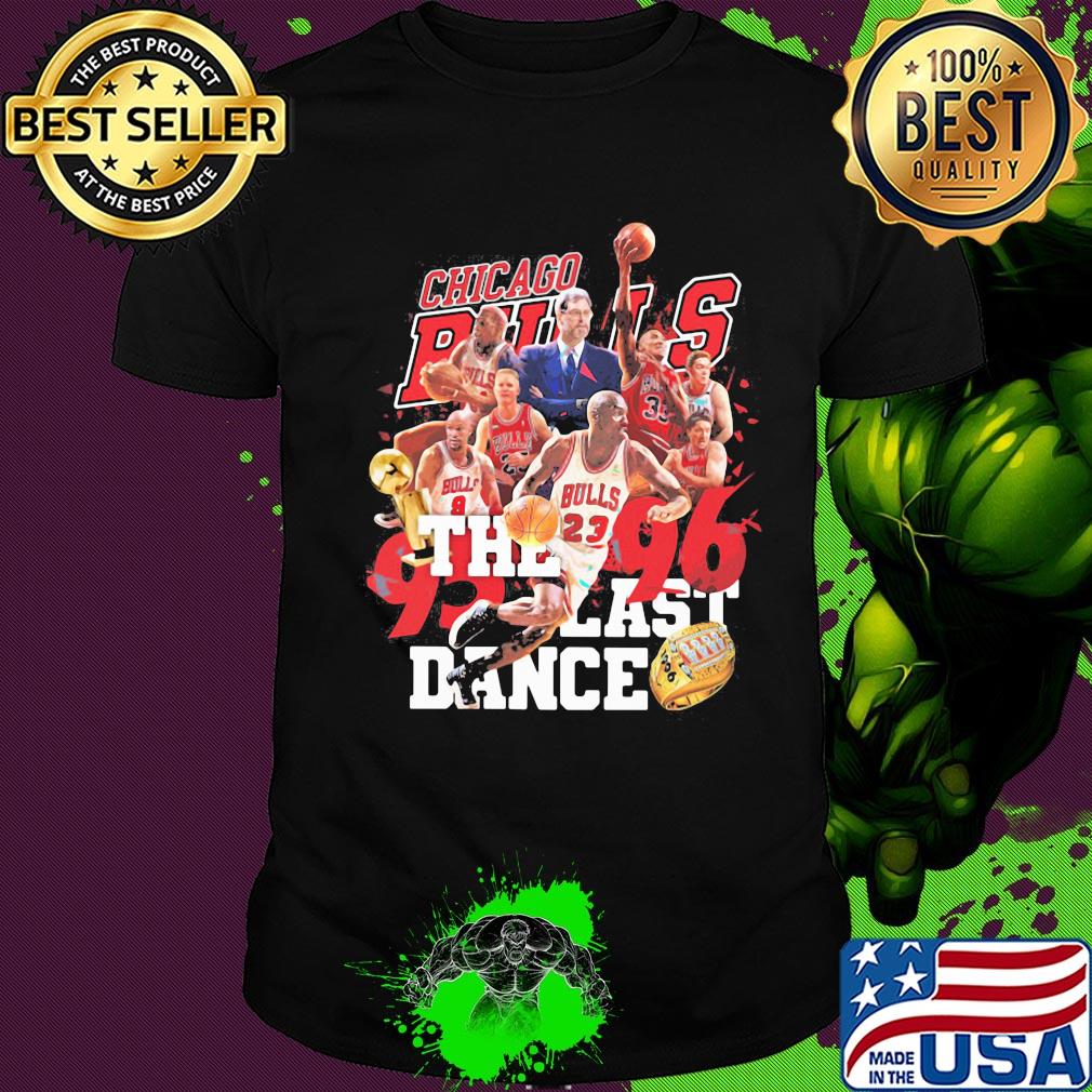 Chicago Bulls the 96 last dance shirt