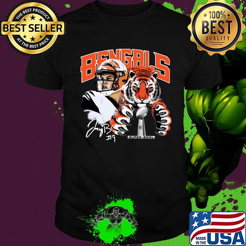 Cincinnati bengals 9 joe burrow super bowl champions shirt