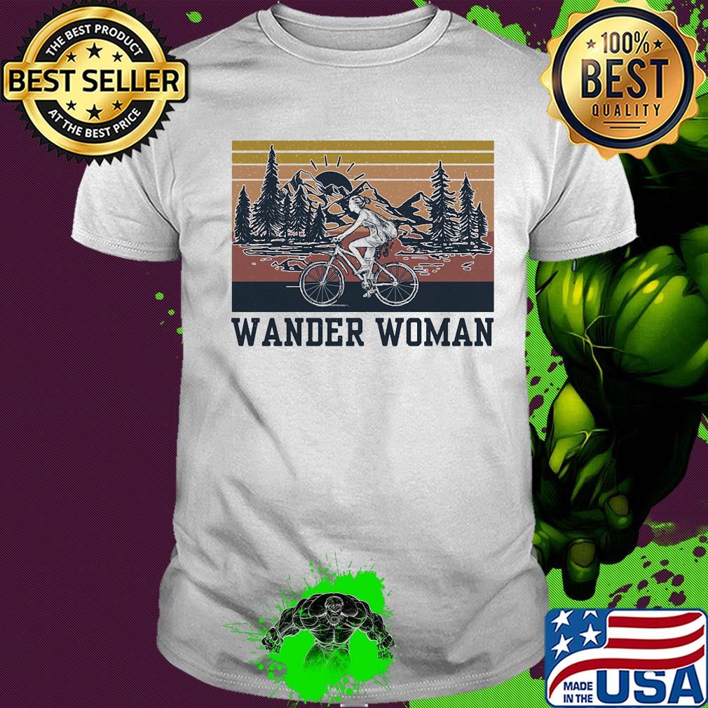 Cycling wander woman vintage shirt