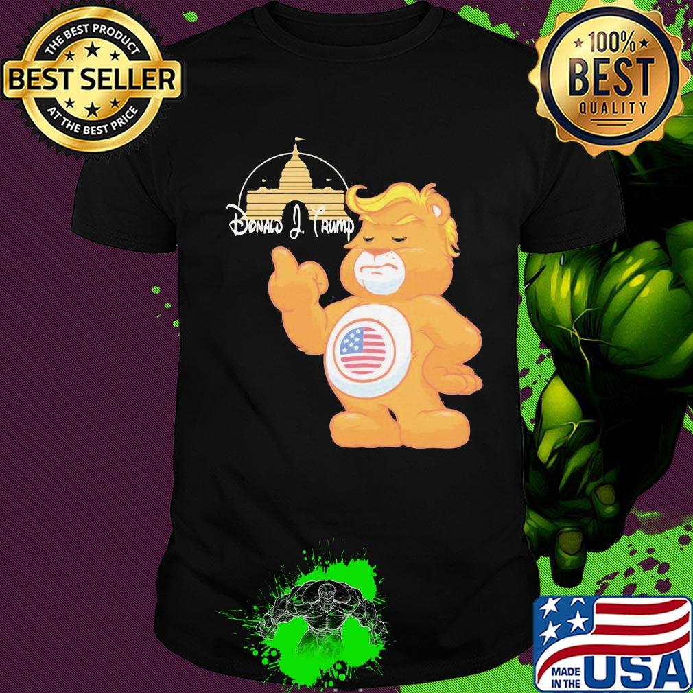 Disney donald J.Trump teddy bear American flag shirt