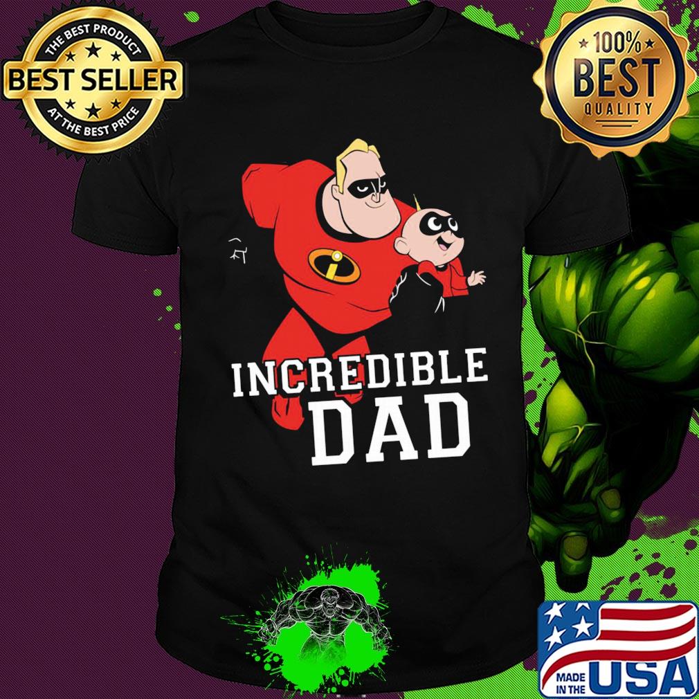Disney pixar the incredibles incredible dad shirt