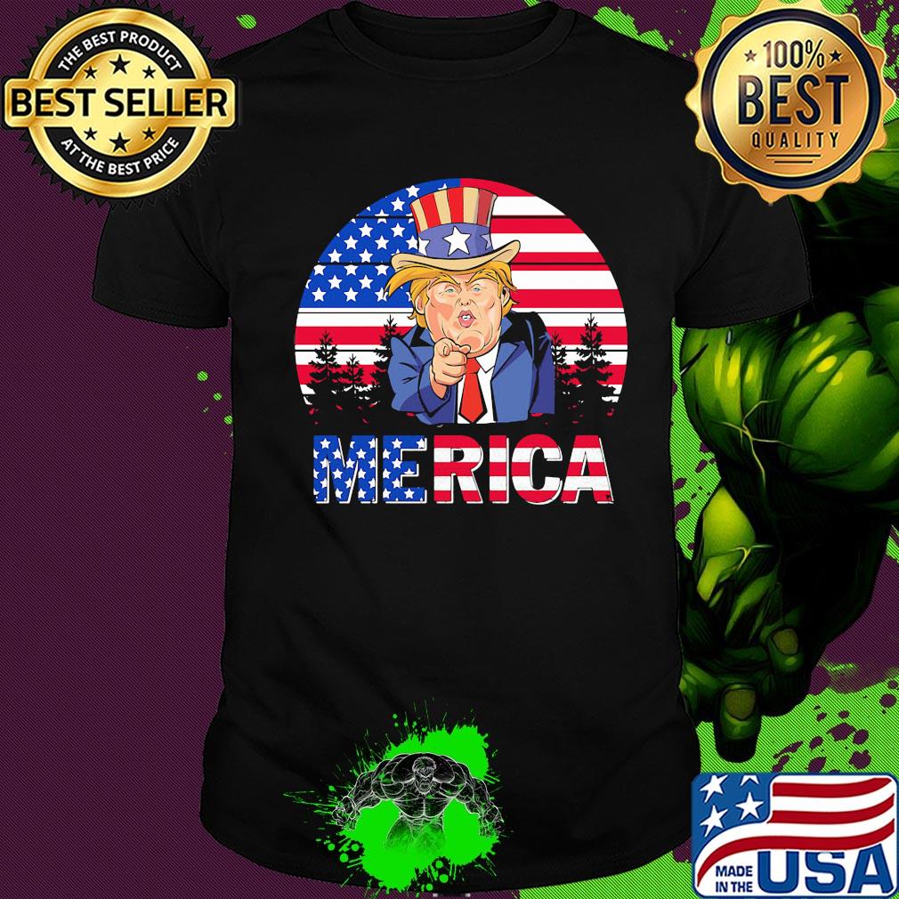 Dolnald Trump American flag veteran Independence Day vintage shirt