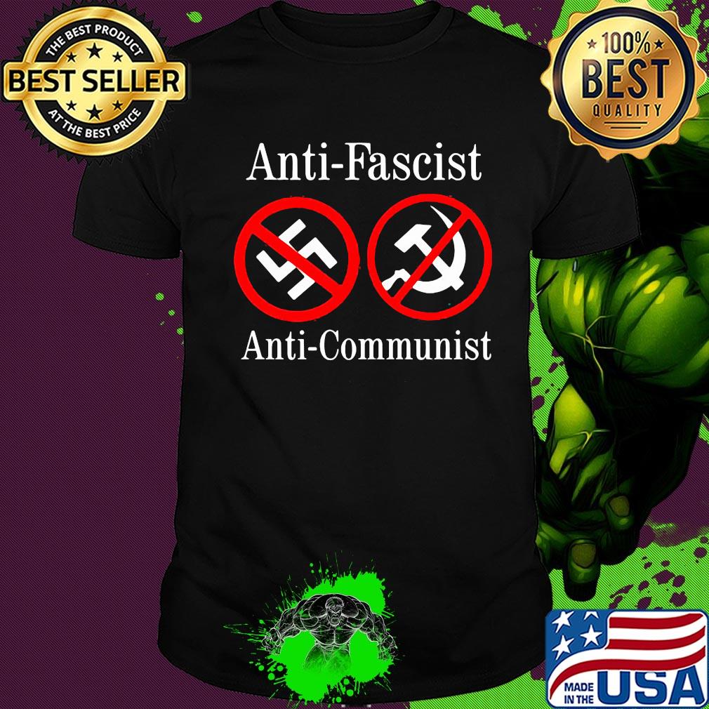 Epicdelusion anti-fascist anti-communist shirt