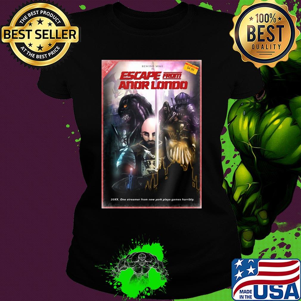 Escape from anor londo vhs box design poster s Ladies tee Escape from anor londo vhs box design poster s Ladies tee