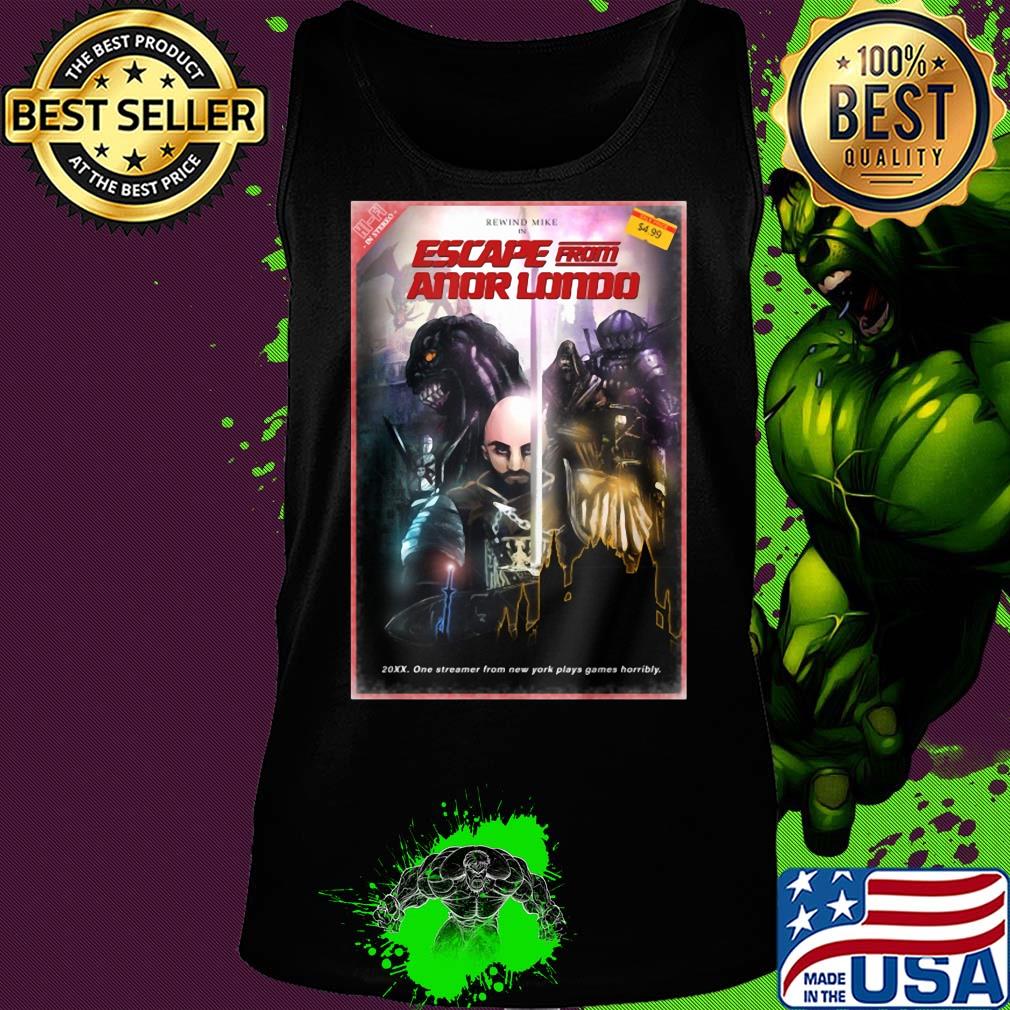 Escape from anor londo vhs box design poster s Tank top Escape from anor londo vhs box design poster s Tank top