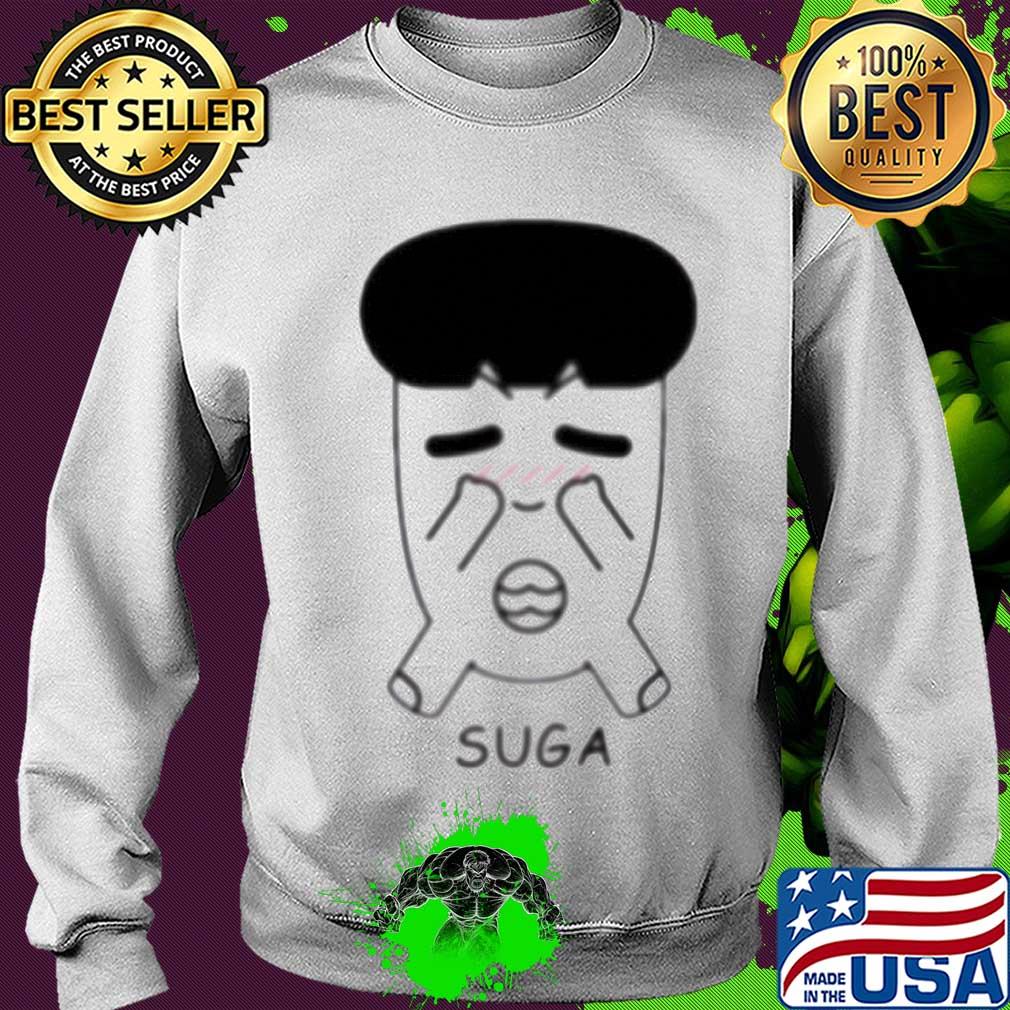 Fanstown bts bangtan boy same cartoon suga s Sweater Fanstown bts bangtan boy same cartoon suga s Sweater
