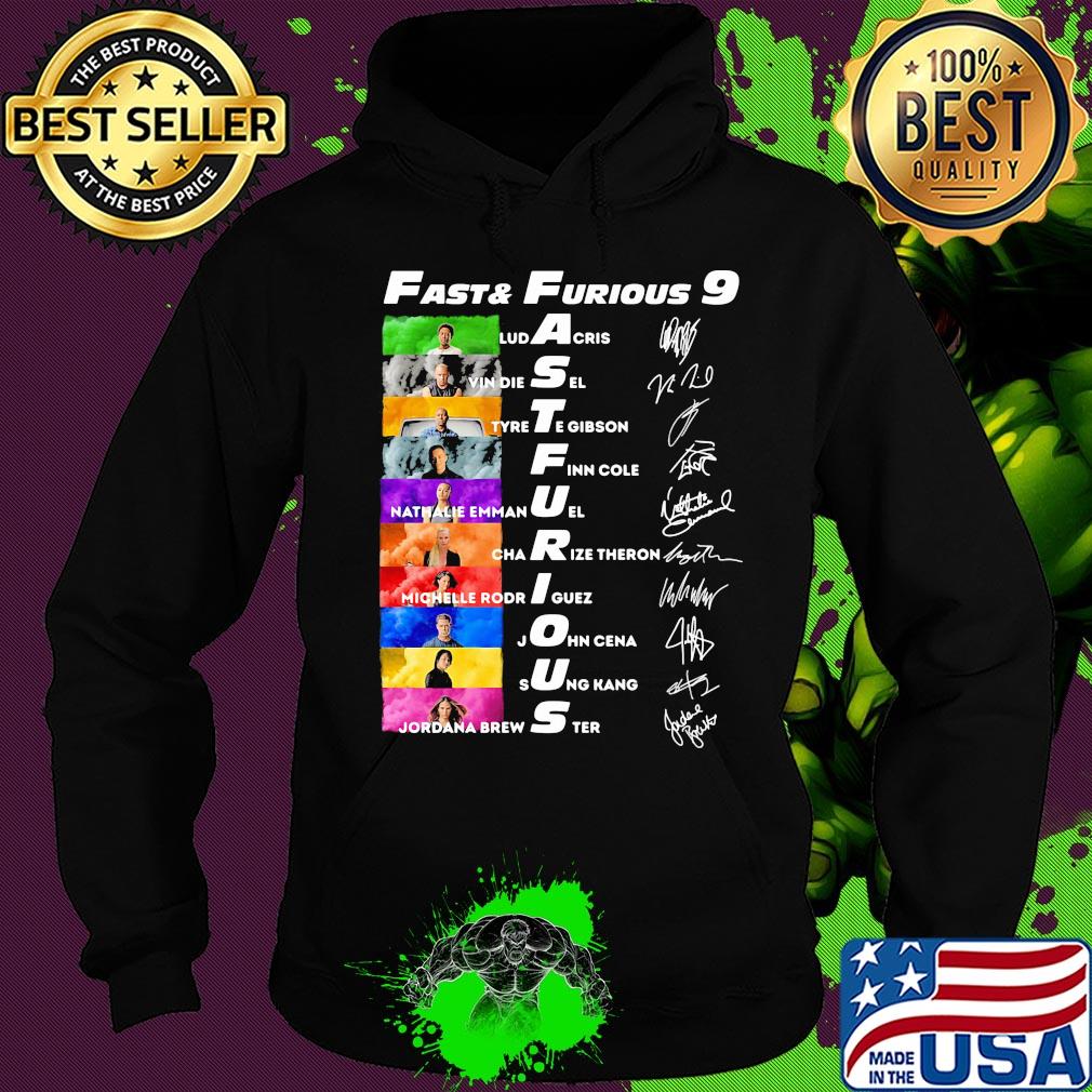 Fast and furious 9 characters signatures s Hoodie Fast and furious 9 characters signatures s Hoodie