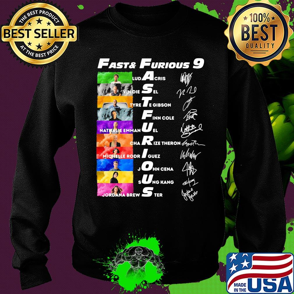 Fast and furious 9 characters signatures s Sweater Fast and furious 9 characters signatures s Sweater