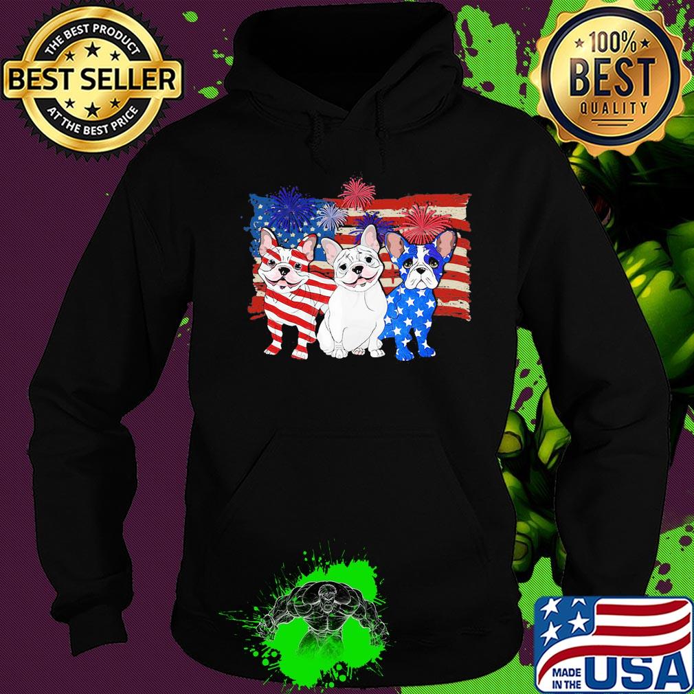 French bulldog firework american flag independence day s Hoodie French bulldog firework american flag independence day s Hoodie