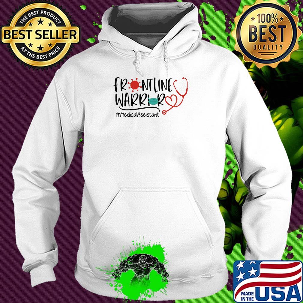 Frontline warrior medical assistant nurse mask stethoscope covid-19 s Hoodie Frontline warrior medical assistant nurse mask stethoscope covid-19 s Hoodie