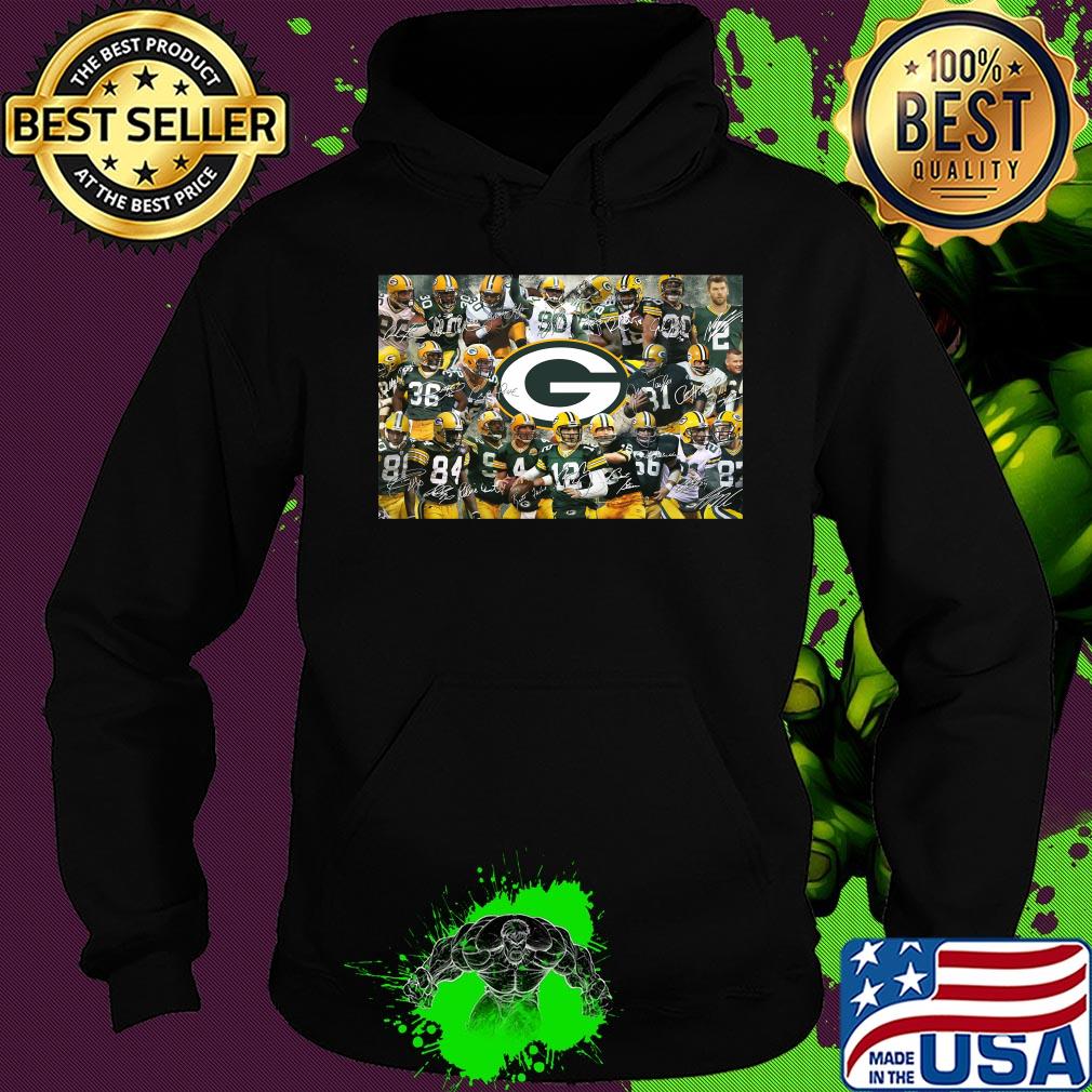 Green bay packers football team players signatures s Hoodie Green bay packers football team players signatures s Hoodie