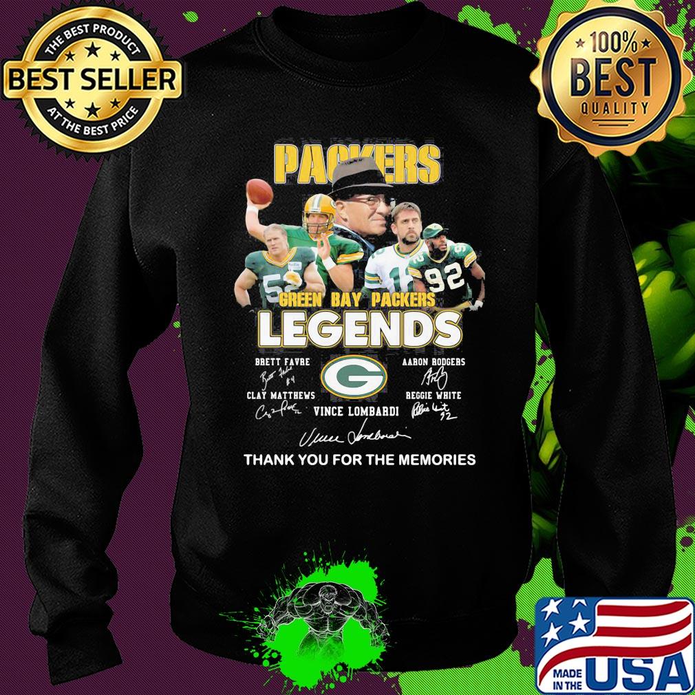 Green Bay Packers legends signature s Sweater Green Bay Packers legends signature s Sweater