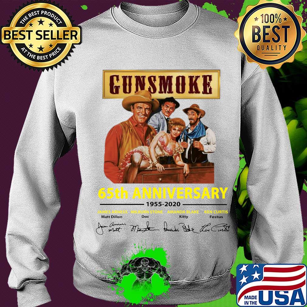 Gunsmoke 65th anniversary 1955-2020 signature s Sweater Gunsmoke 65th anniversary 1955-2020 signature s Sweater