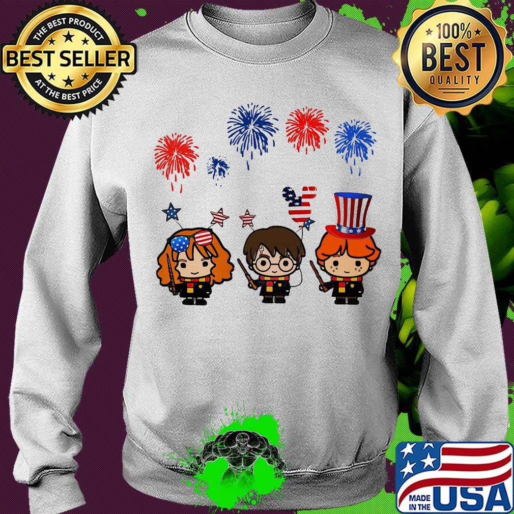 Harry Potter American flag veteran Independence Day s Sweater Harry Potter American flag veteran Independence Day s Sweater