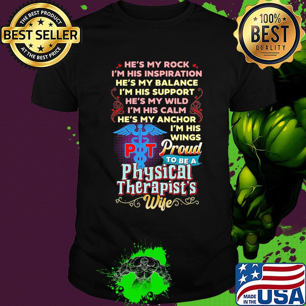 He's my rock I'm his inspiration he's my balance I'm his support he's my wild shirt