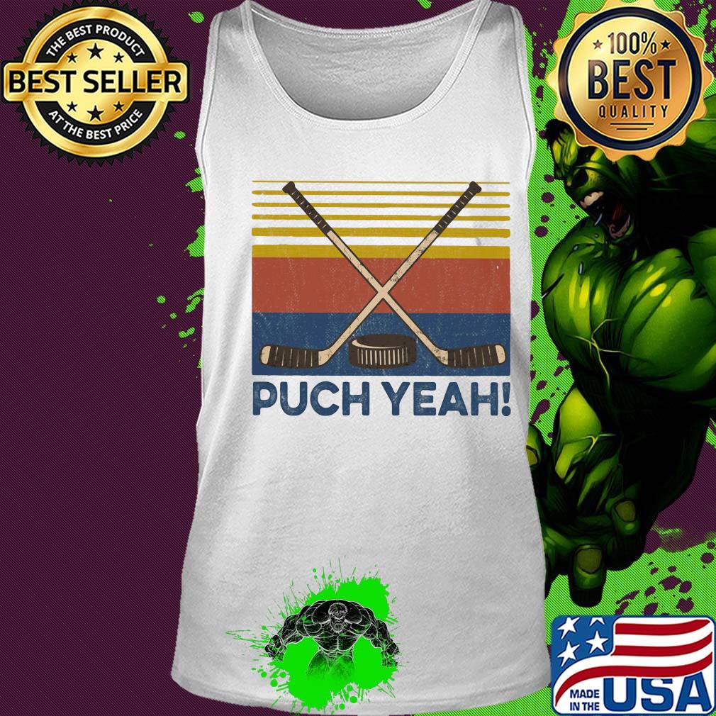 Hockey puck yeah vintage s Tank top Hockey puck yeah vintage s Tank top