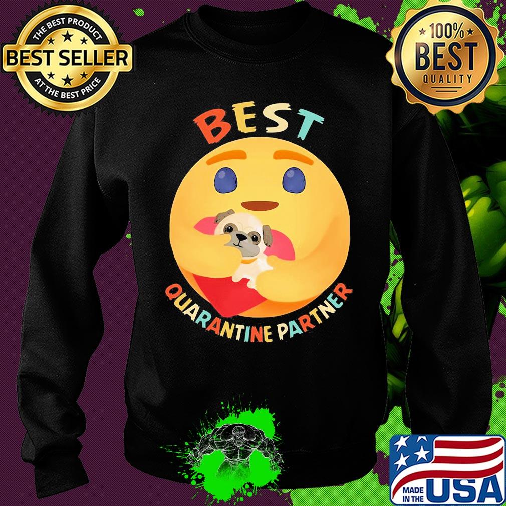Icon hug pug heart best quarantine partner vintage s Sweater Icon hug pug heart best quarantine partner vintage s Sweater