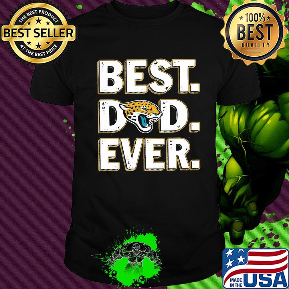 Jacksonville jaguars best dad ever happy father's day shirt