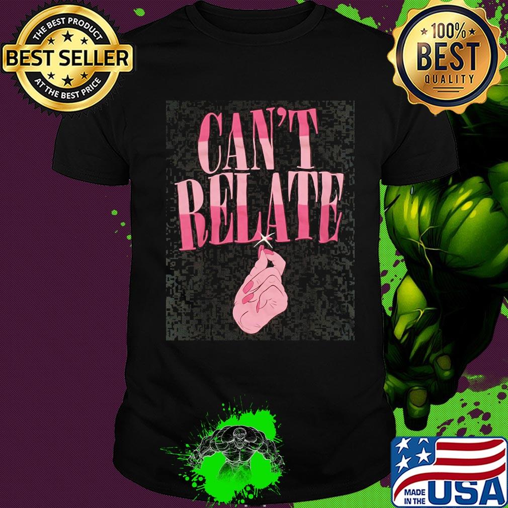 Jeffree star cosmetics can't relate fitted shirt