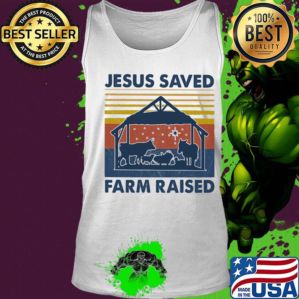 Jesus served farm raised cow vintage s Tank top Jesus served farm raised cow vintage s Tank top