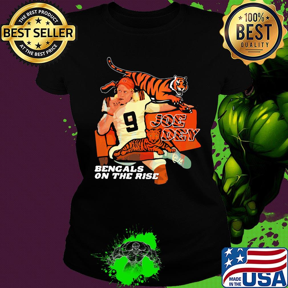 Joe dey bengals on the rise football s Ladies tee Joe dey bengals on the rise football s Ladies tee