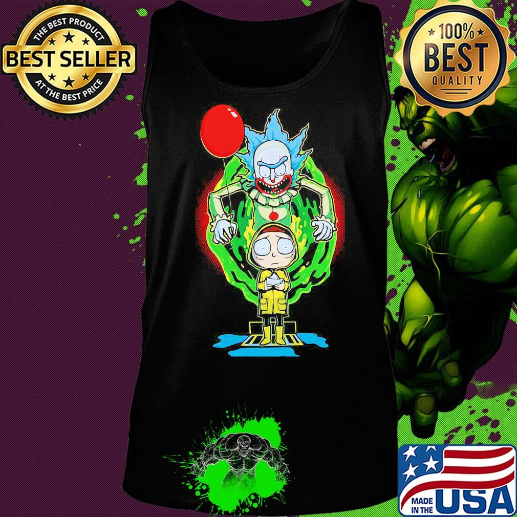 Joker rick and morty georgia pennywise holding balloon s Tank top Joker rick and morty georgia pennywise holding balloon s Tank top